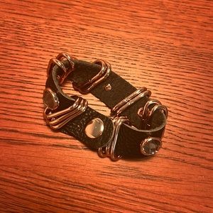 Leather bracelet